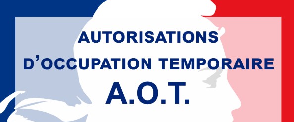Carte des AOT (app métier)